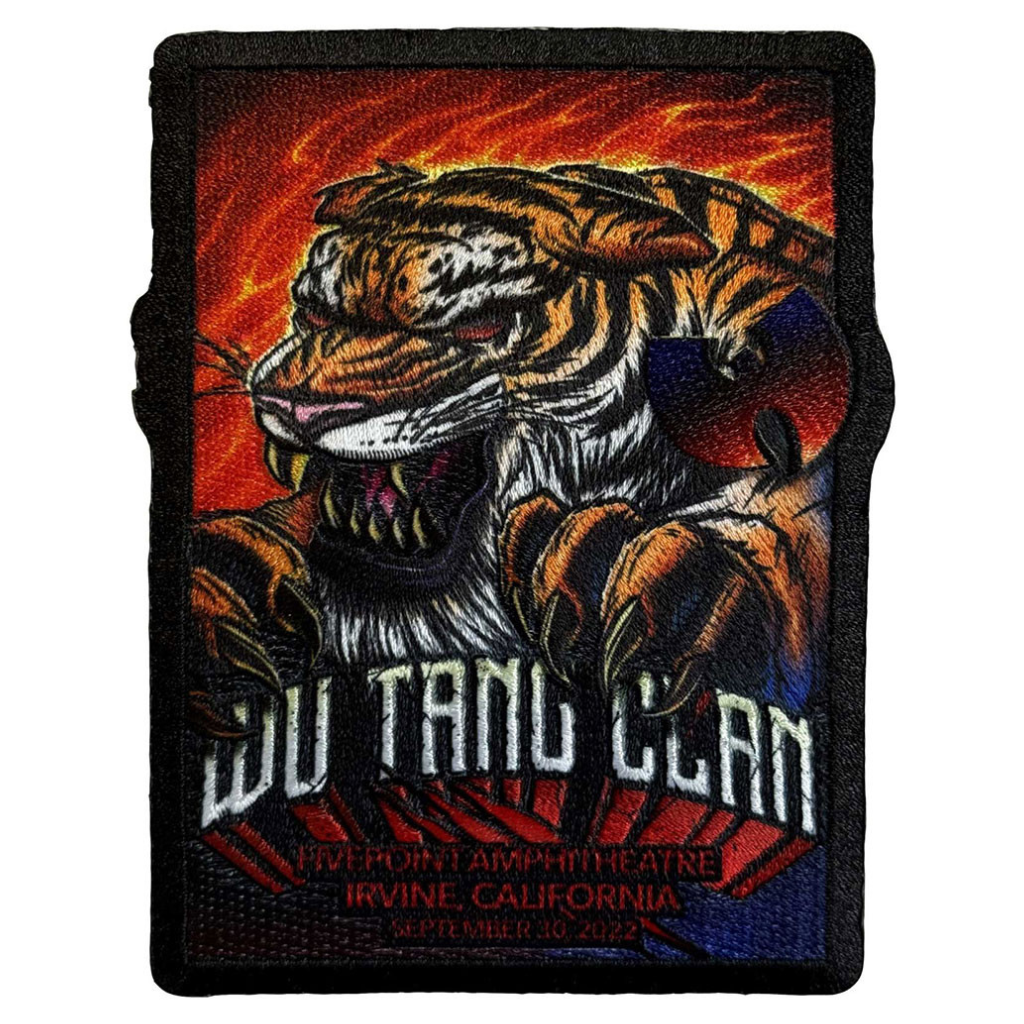 Wu Tang Clan Patch Rund · Irvine